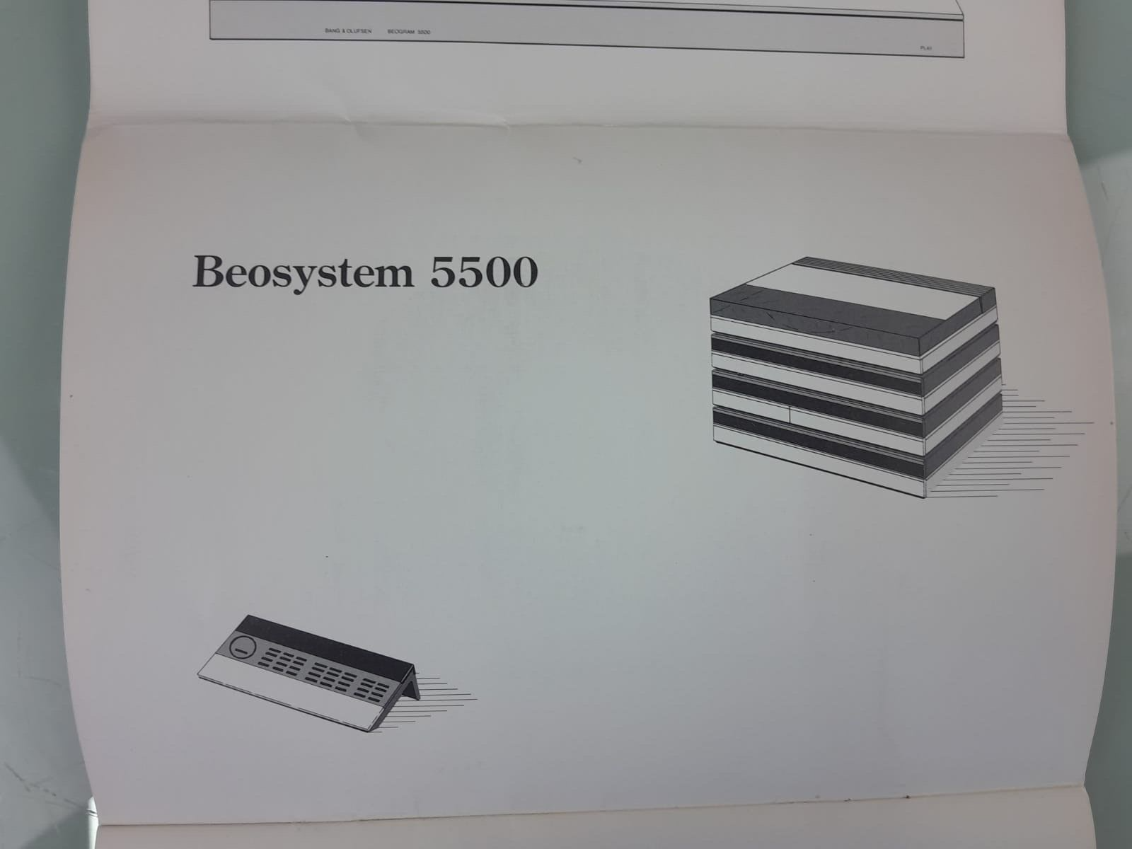 B&O BANG & OLUFSEN BEOGRAM 5500 MANUAL