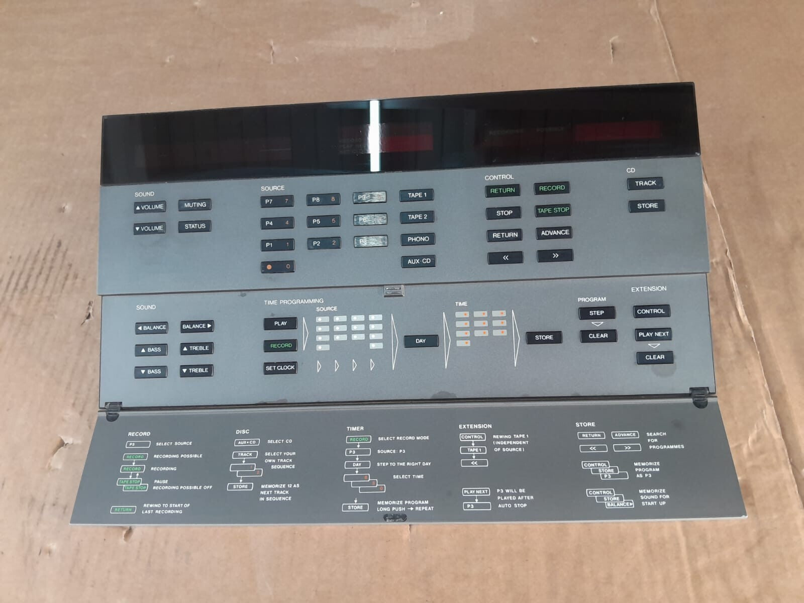 Bang & Olufsen B&O 5000 Master Control Panel