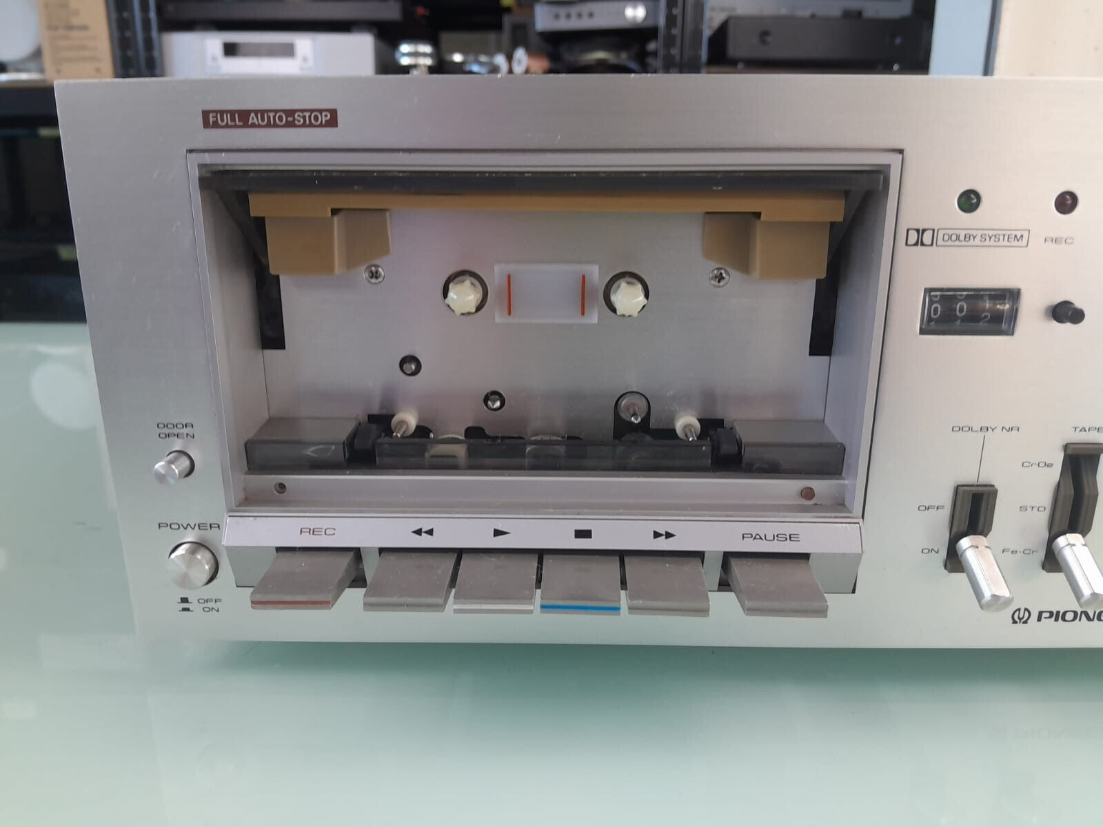 PIONEER CT F4040 STEREO CASSETTE TAPE DECK