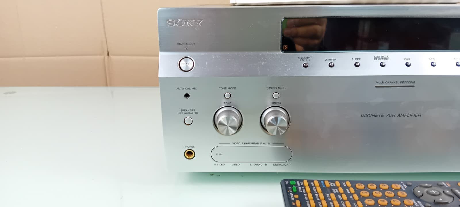 SONY STR DA1200ES MULTI CHANNEL AV RECEIVER WITH REMOTE