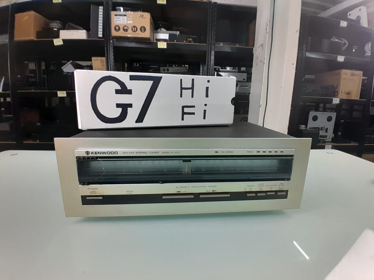 KENWOOD KT 413 AM FM STEREO TUNER