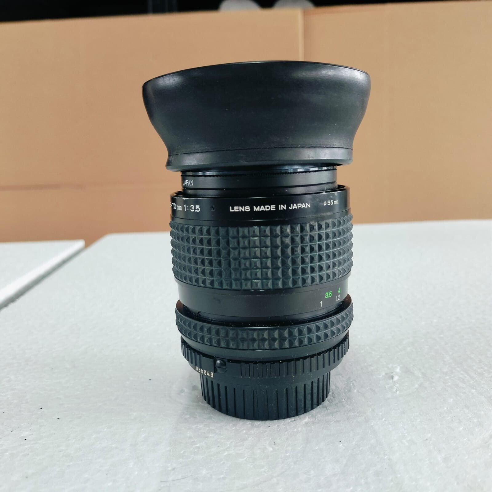 MINOLTA MD ZOOM ROKKOR 35-70MM F/3.5 CAMERA LENS