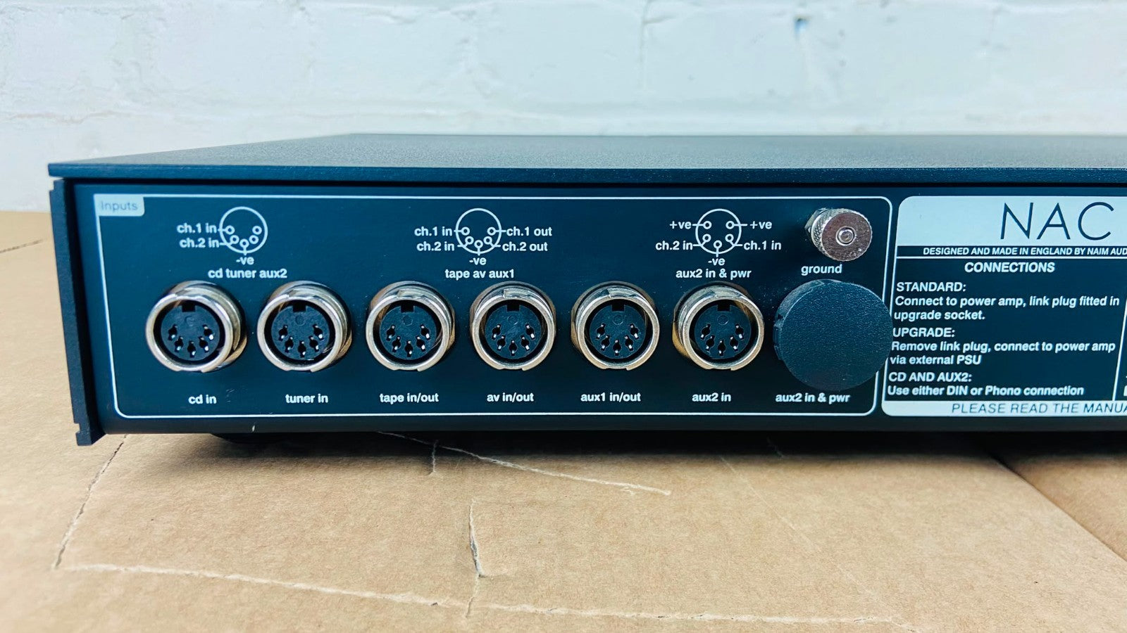 NAIM NAC 122X PREAMPLIFIER
