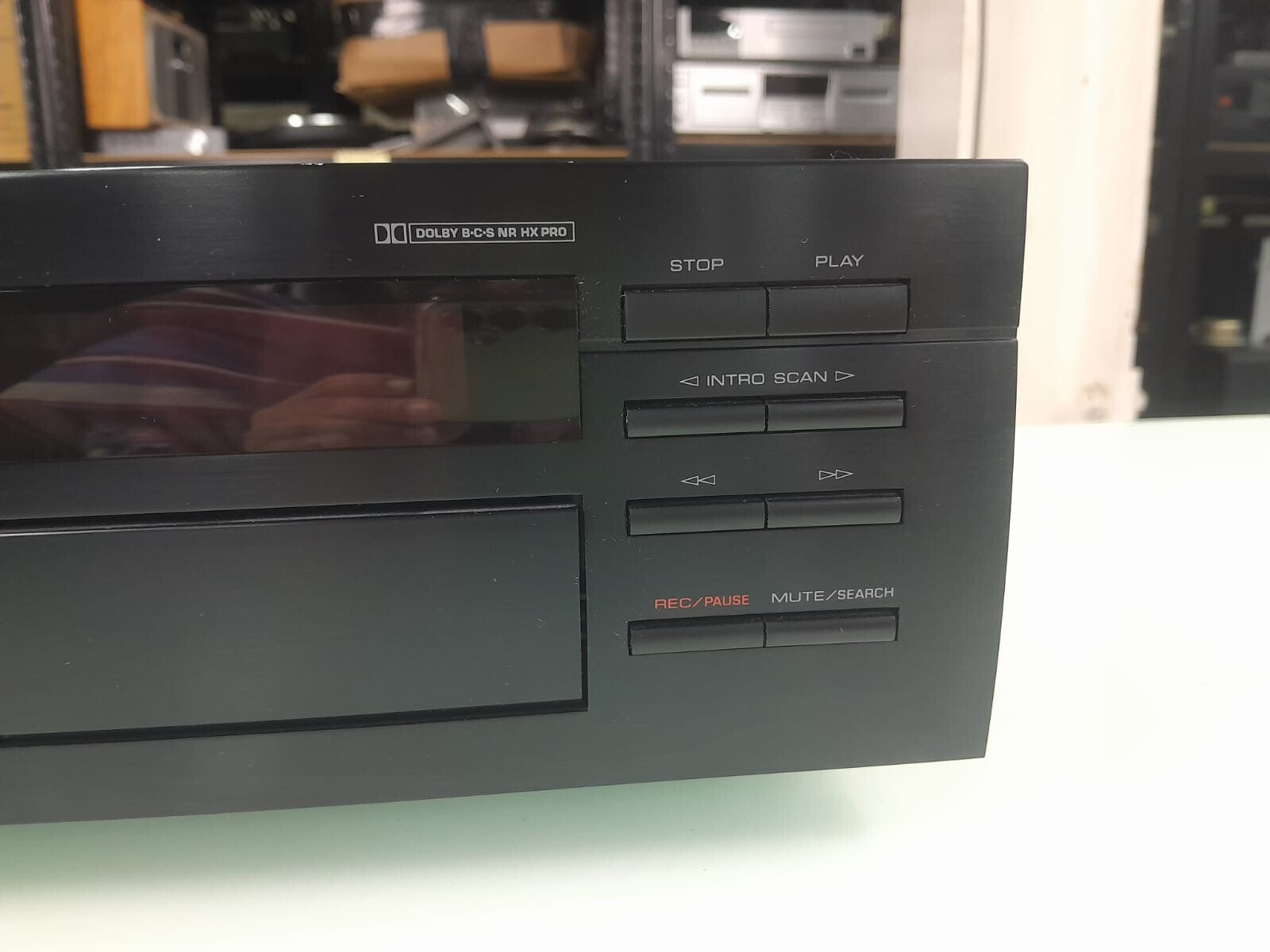 YAMAHA KX 580 NATURAL SOUND STEREO CASSETTE DECK