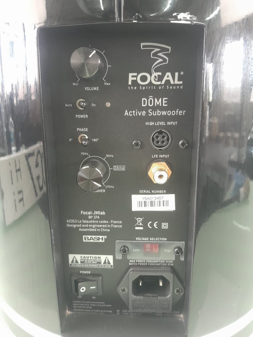 FOCAL DOME ACTIVE SUBWOOFER
