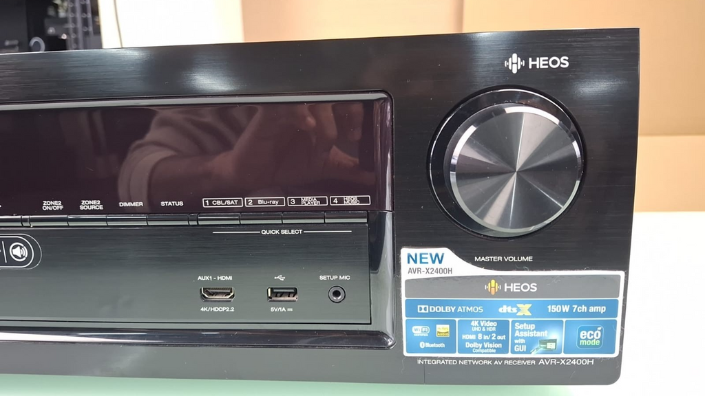 DENON AVR X2400H INTEGRATED NETWORK AV RECEIVER