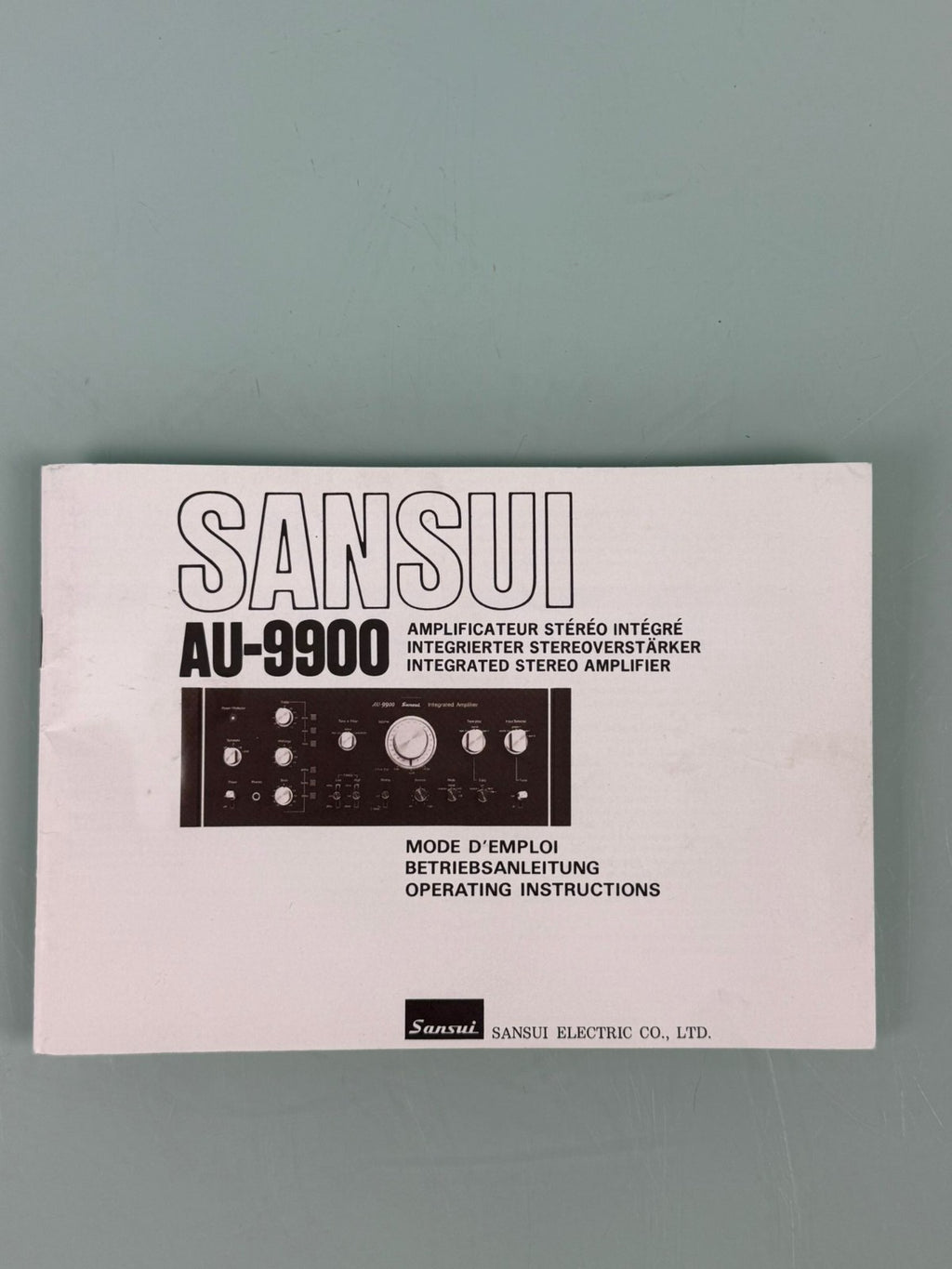 MINT SANSUI AU 9900 INTEGRATED AMPLIFIER