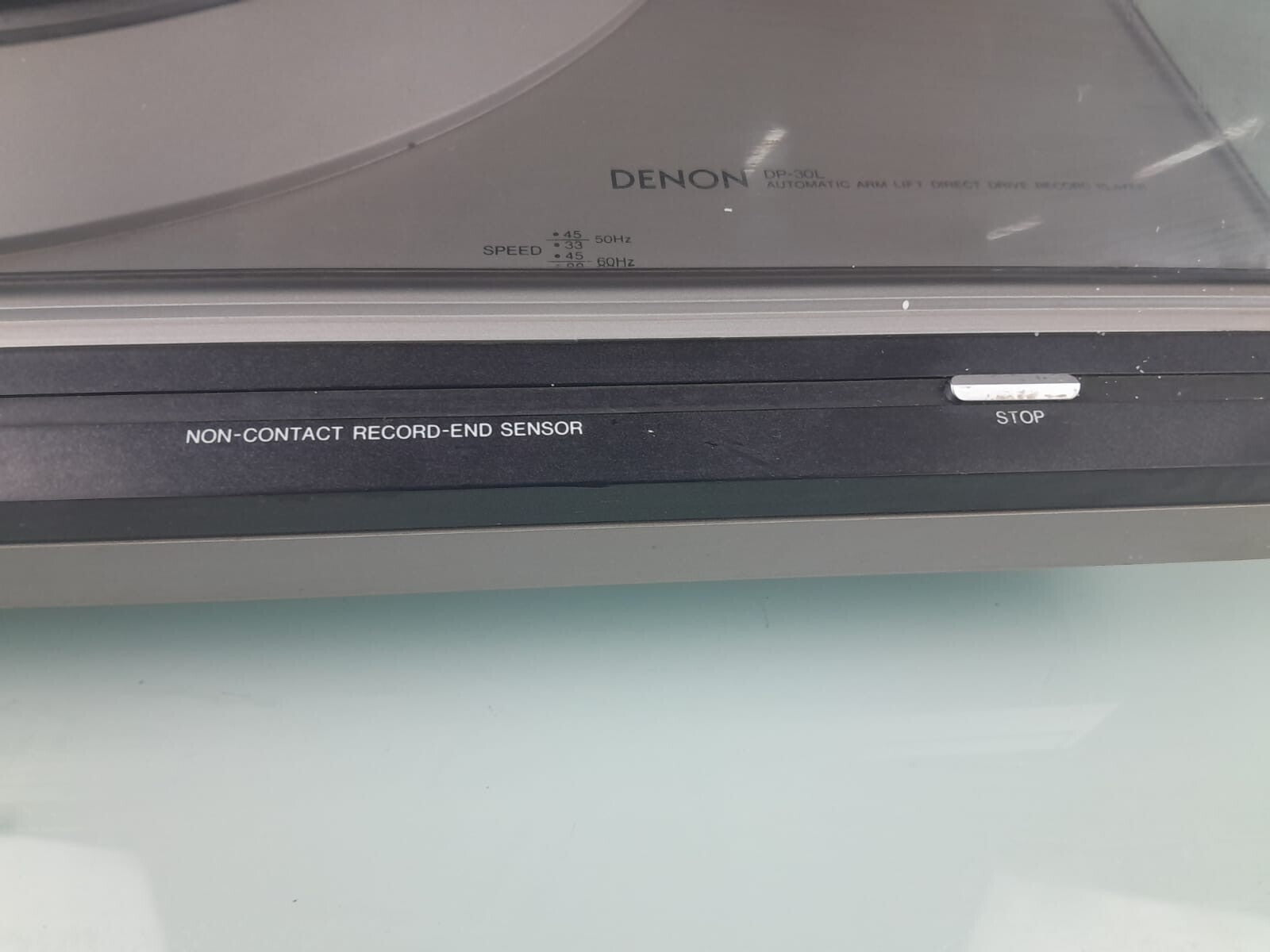 DENON DP 30L AUTOMATIC ARM LIFT DIRECT DRIVE TURNTABLE RECORD PLAYER