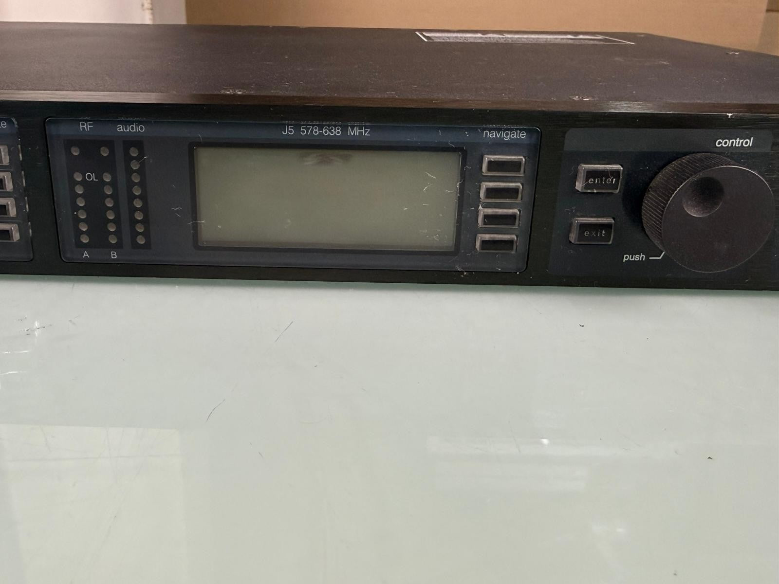 Shure UR4D J5E Dual Channel Wireless Receiver 578-638 MHz #003