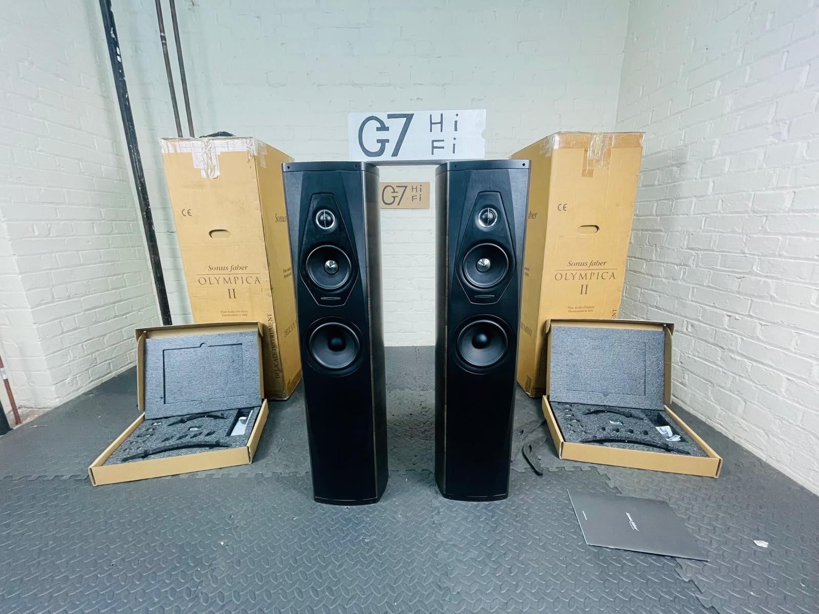 SONUS FABER OLYMPICA II FLOOR STANDING SPEAKERS