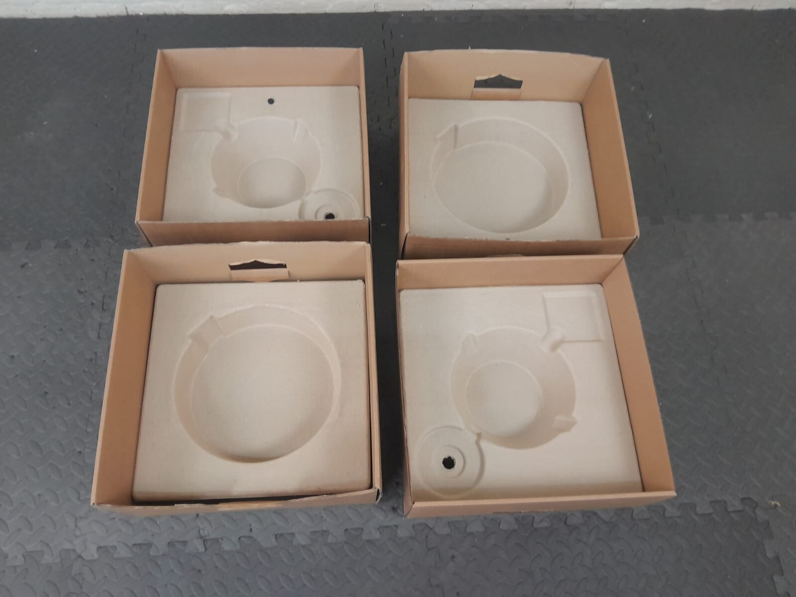PAIR OF BANG & OLUFSEN B&O BEOLAB 28 SUBWOOFER EMPTY BOXES