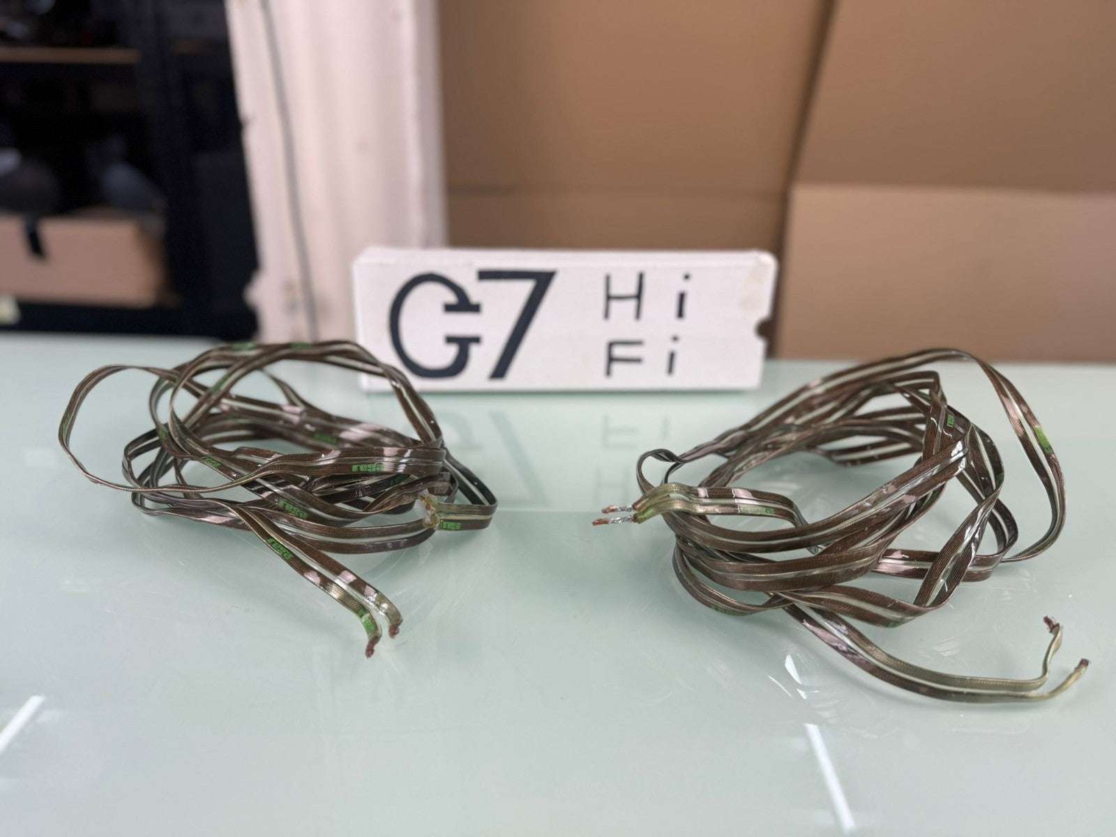 REGA FLAT LINE SPEAKER CABLES