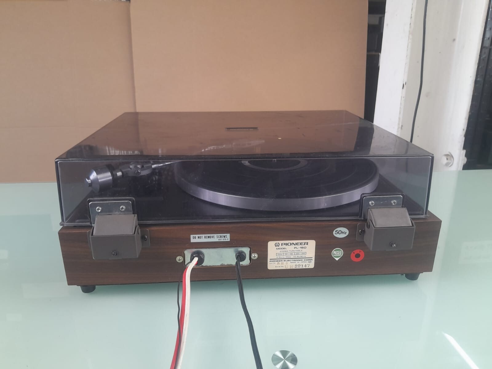 PIONEER PL 15D STEREO TURNTABLE