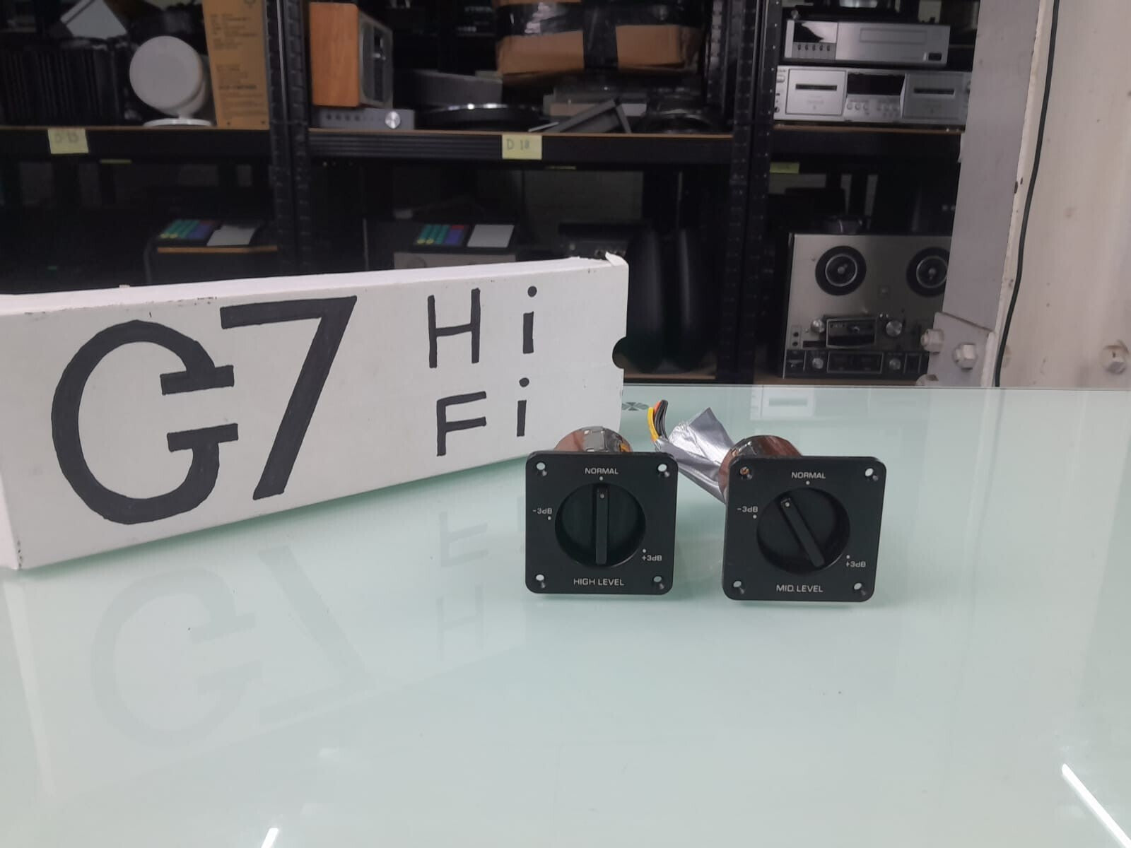 YAMAHA NS 1000 RPH25 SPEAKER DIAL CONTROLS 1 PAIR