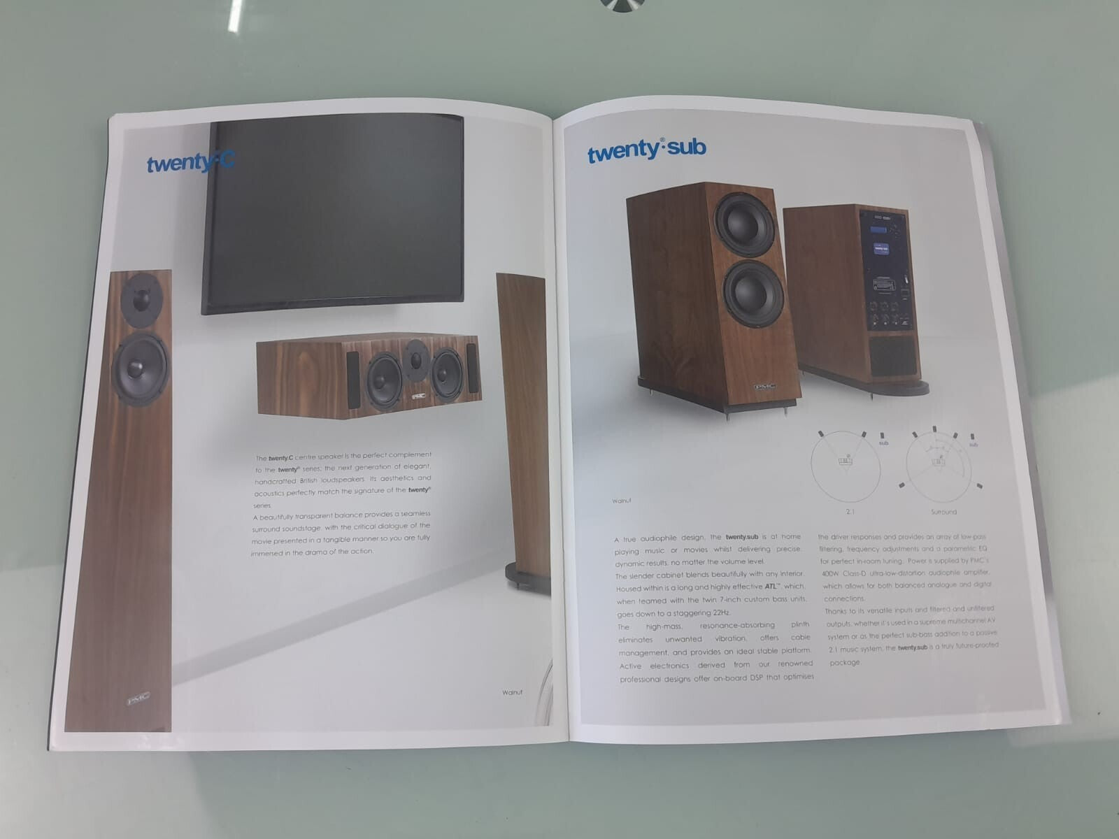 PMC TWENTY SERIES SPEAKER BROCHURE