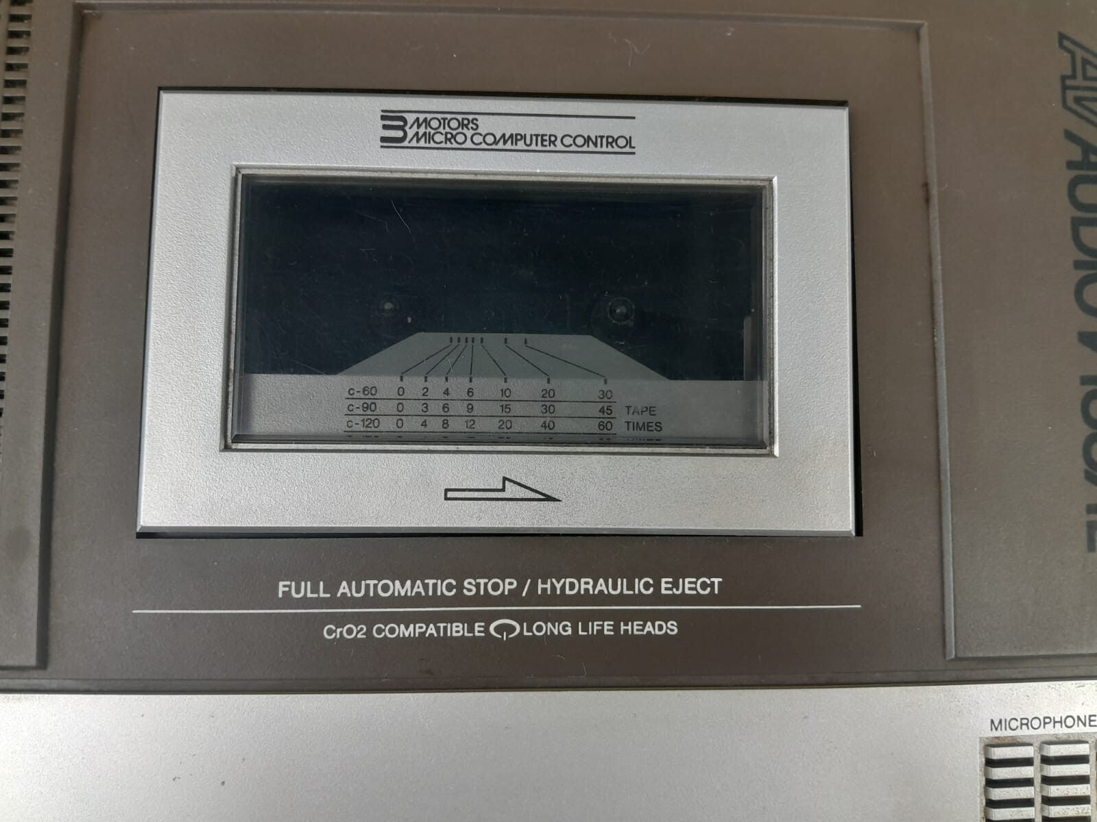 PHILIPS D 6920 PORTABLE STEREO CASSETTE RECORDER