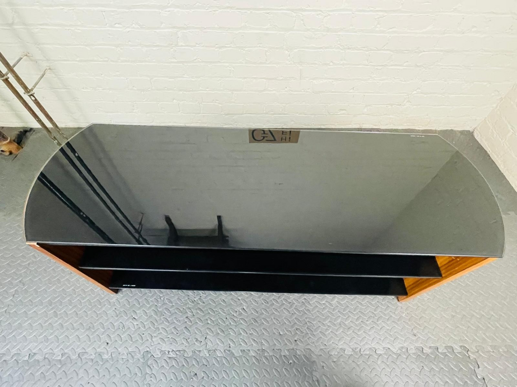 HI FI TV STAND SHELF STORAGE RACK TABLE