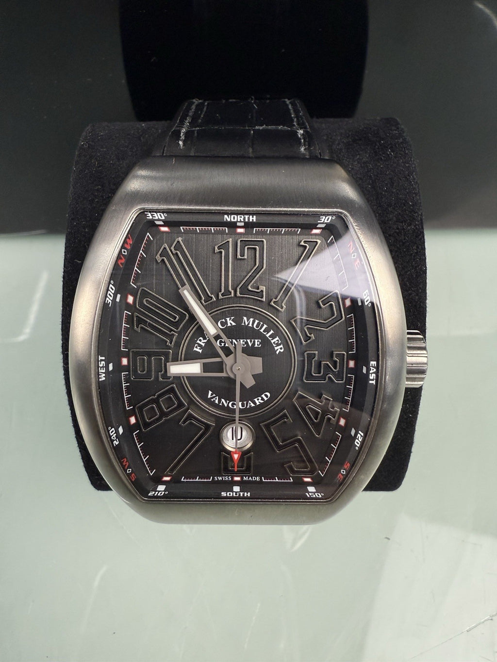 FRANCK MULLER VANGUARD GENEVE MASTER OF COMPLICATIONS V 45 Sc Dt TT BR NR WATCH
