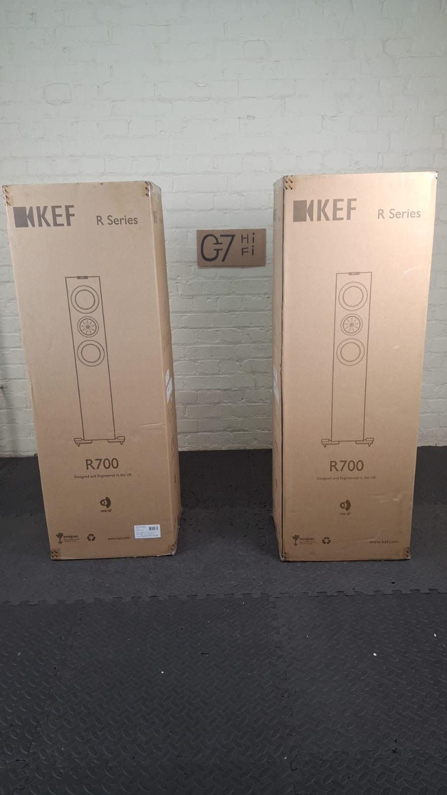 NEW SEALED KEF R700 FLOOR STANDING SPEAKERS