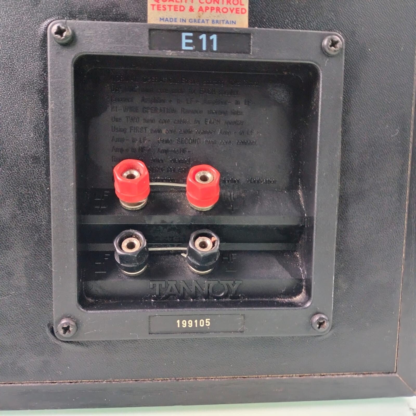 TANNOY E11 SPEAKERS