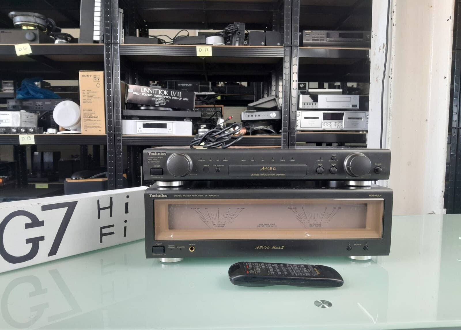 TECHNICS SU C800U M2 STEREO CONTROL & SE A900S M2 STEREO POWER AMPLIFIER