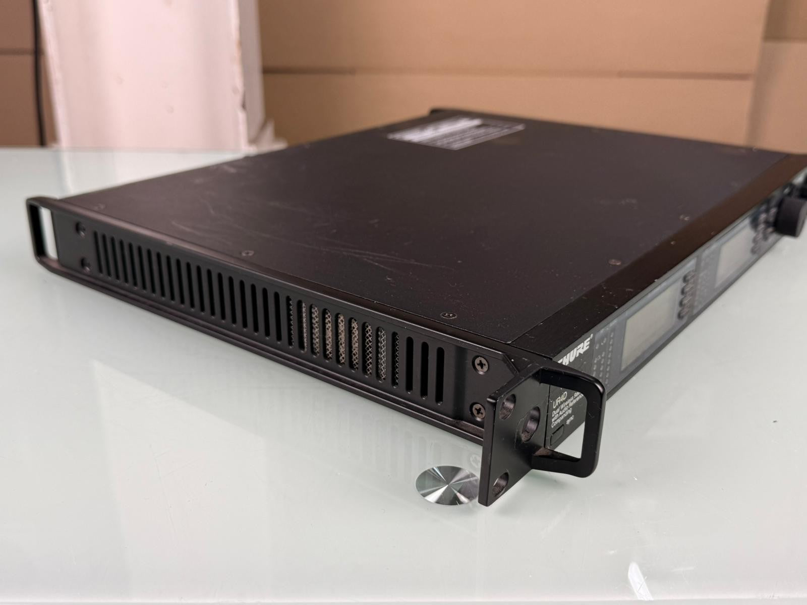 Shure UR4D J5E Dual Channel Wireless Receiver 578-638 MHz #002