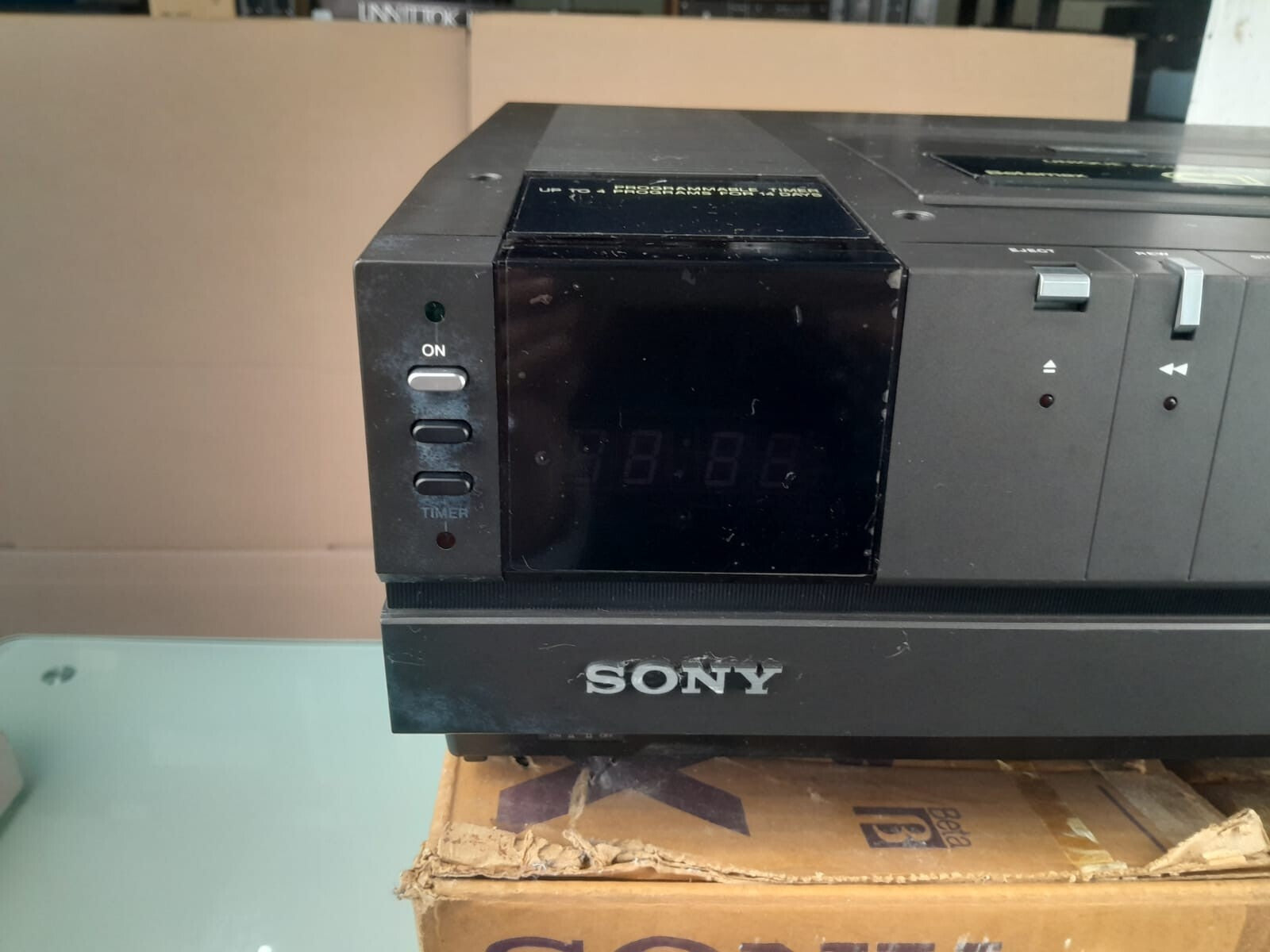 SONY SL C7UB BETAMAX VIDEO CASSETTE RECORDER