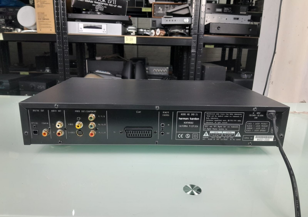 HARMAN KARDON DVD 25 DVD PLAYER