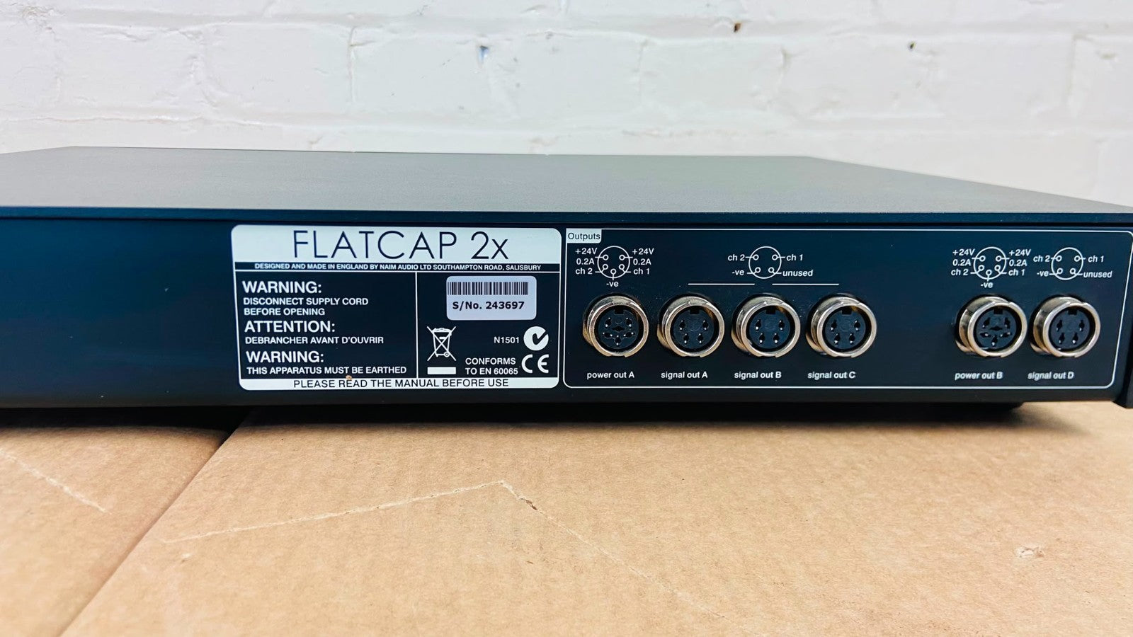NAIM FLATCAP 2X POWER SUPPLY