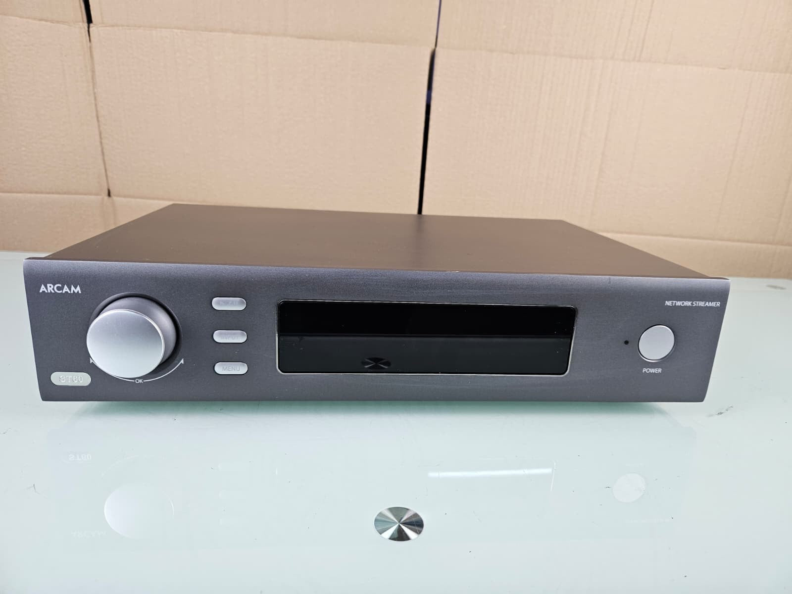 ARCAM ST60 NETWORK STREAMER WITH REMOTE AND 2 AERIALS