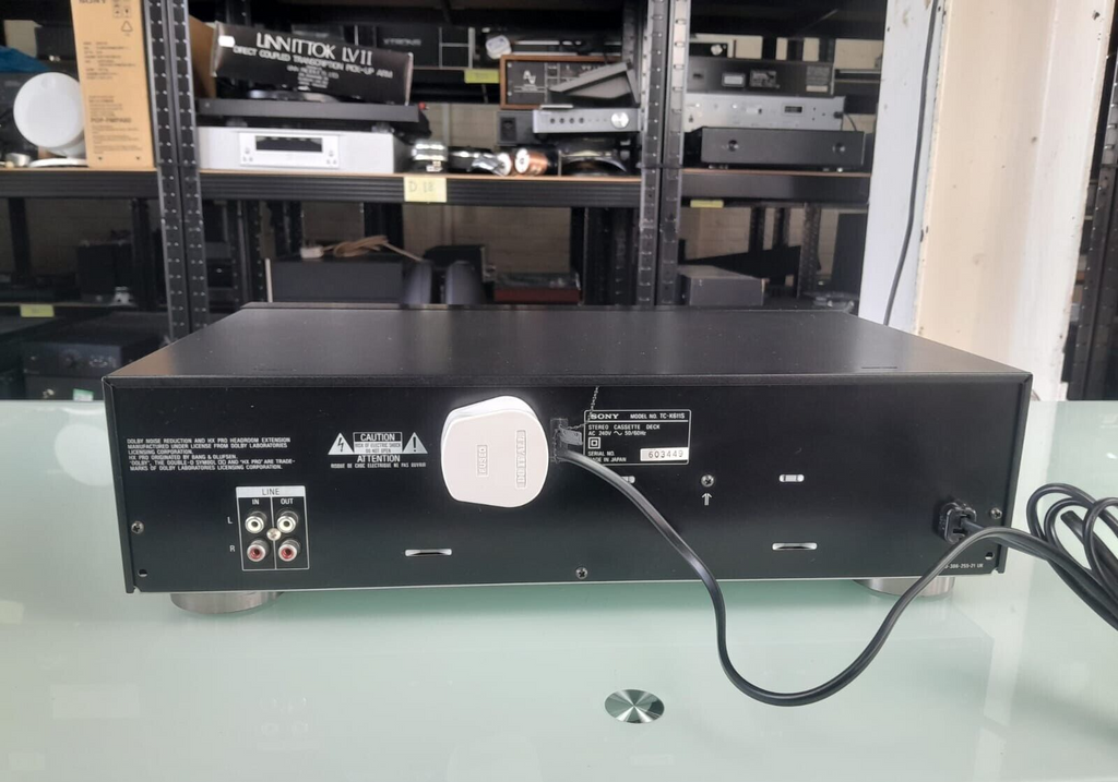 SERVICED SONY TC K611S STEREO CASSETTE DECK