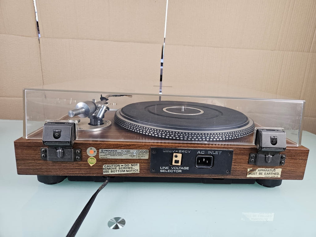 PIONEER PL 530 DIRECT DRIVE FULL AUTOMATIC STEREO TURNTABLE