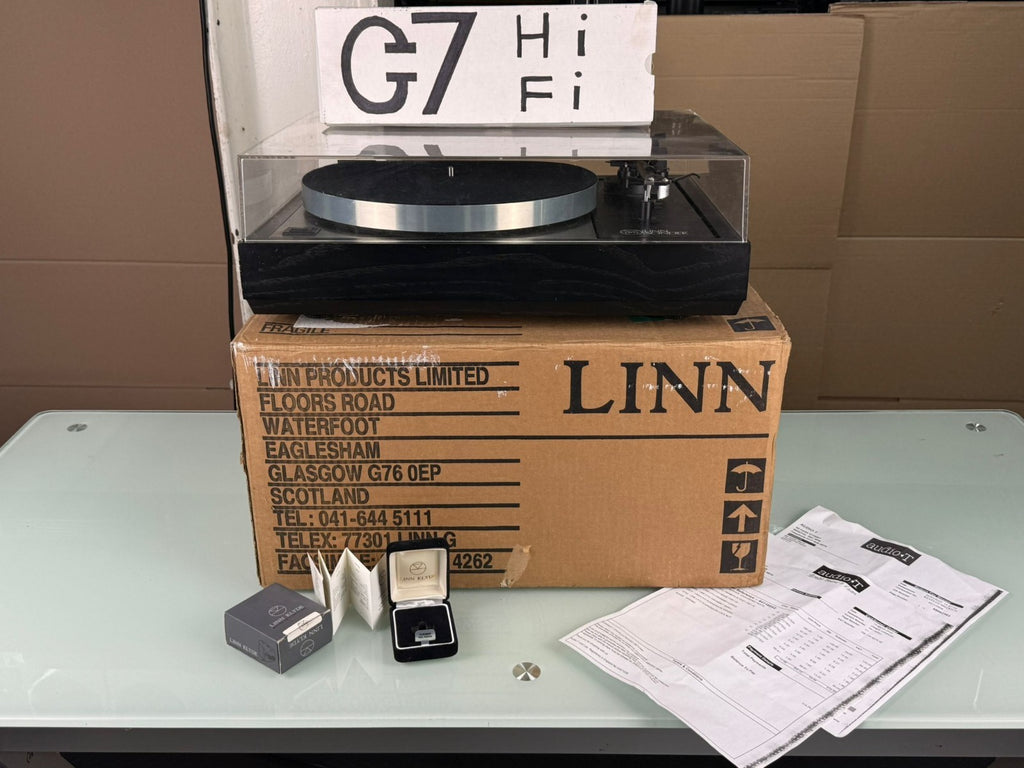 SERVICED LINN SONDEK LP12 VALHALLA TRAMPLOLINE ITTOK LV II KLYDE CARTRIDGE