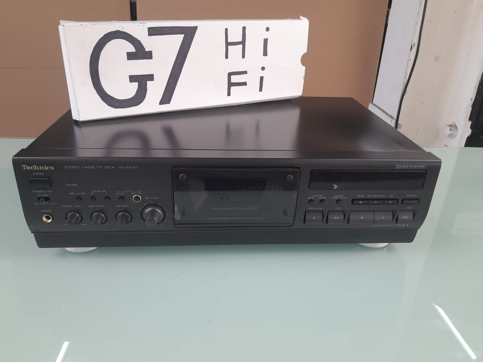 TECHNICS RS BX747 STEREO CASSETTE DECK