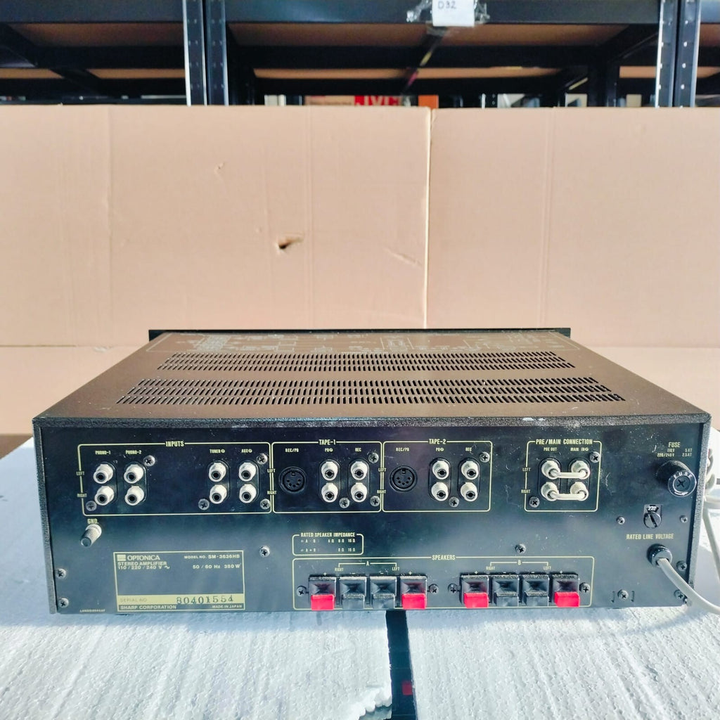 OPTONICA SM 3636 STEREO AMPLIFIER