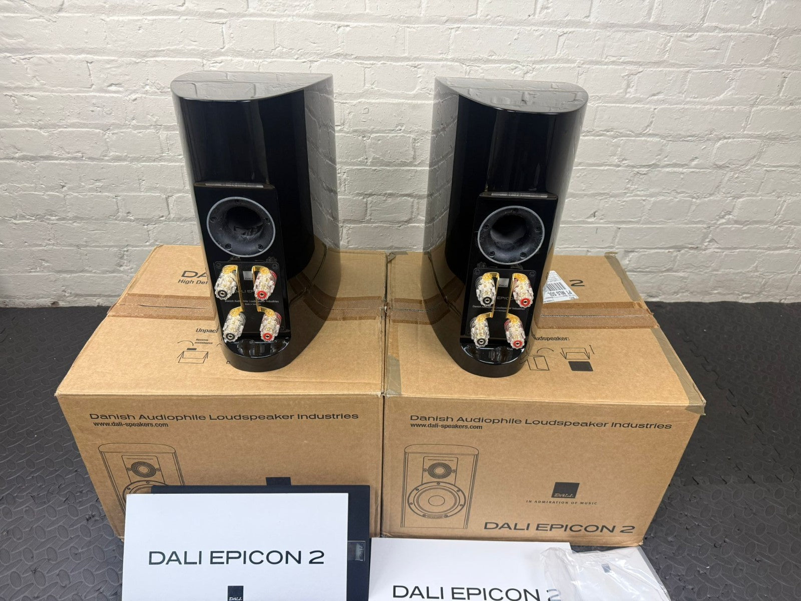 DALI EPICON 2 SPEAKERS WITH DALI STANDS