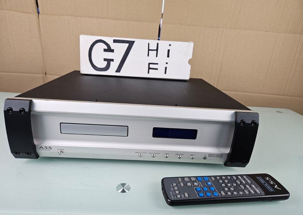 MUSICAL FIDELITY A5.5 UPSAMPLING 24 BIT CD PLAYER WITH REMOTE