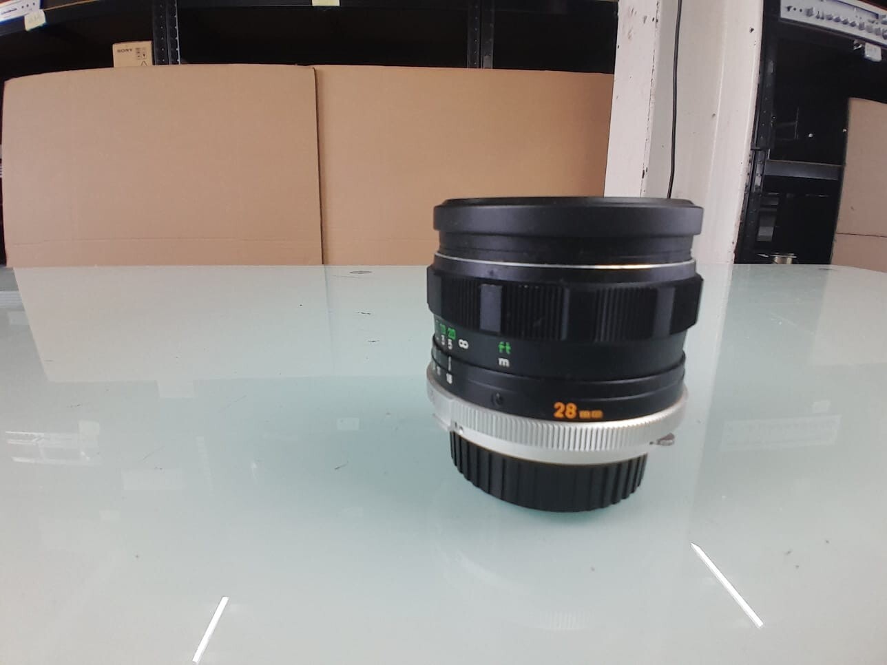 MINOLTA MC W.ROKKOR-SG 28MM F/3.5 LENS