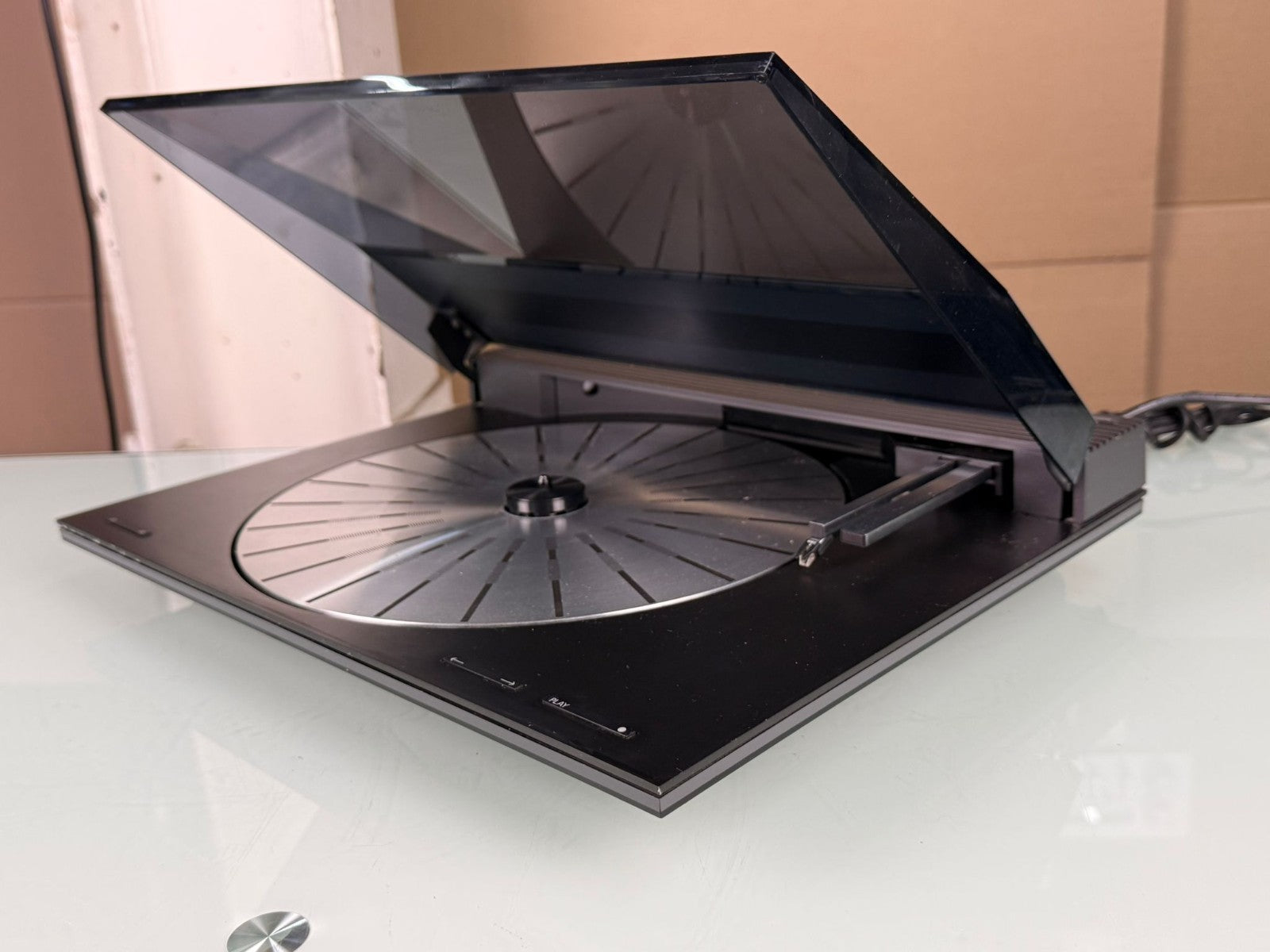 BANG & OLUFSEN B&O BEOGRAM 8500 TURNTABLE WITH MMC4 CARTRIDGE