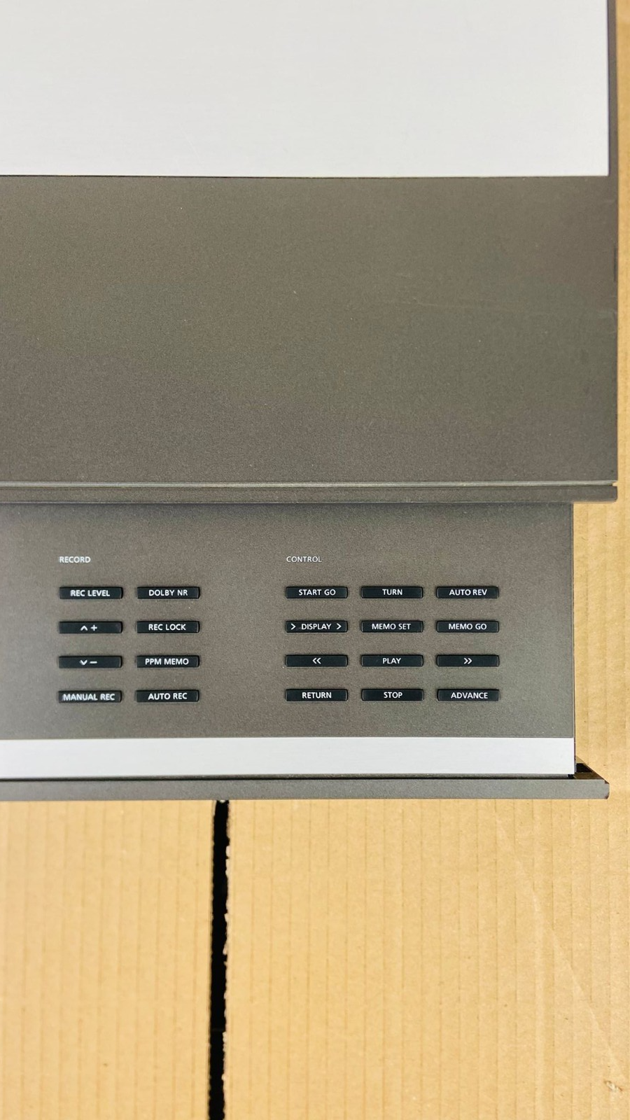 BANG & OLUFSEN B&O BEOCORD 5500 CASSETTE DECK TAPE PLAYER