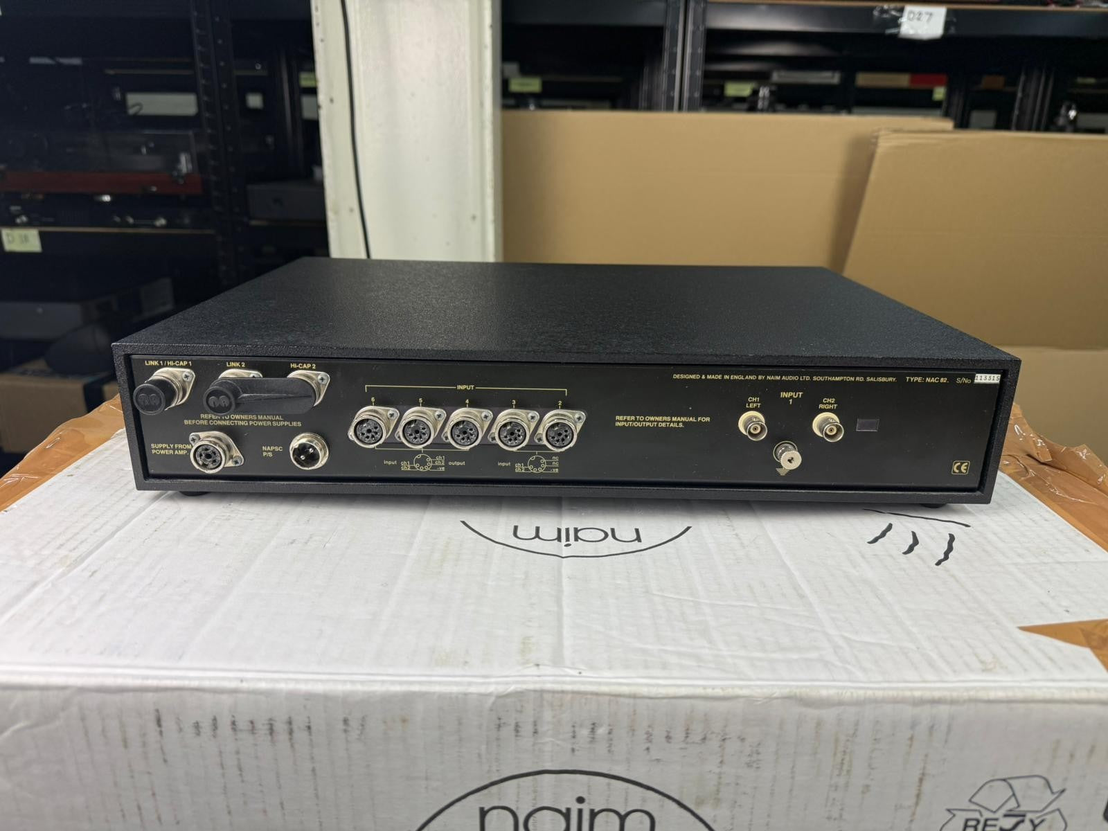 2024 SERVICED NAIM NAC 82 PREAMPLIFIER NAPSC POWER SUPPLY AND REMOTE