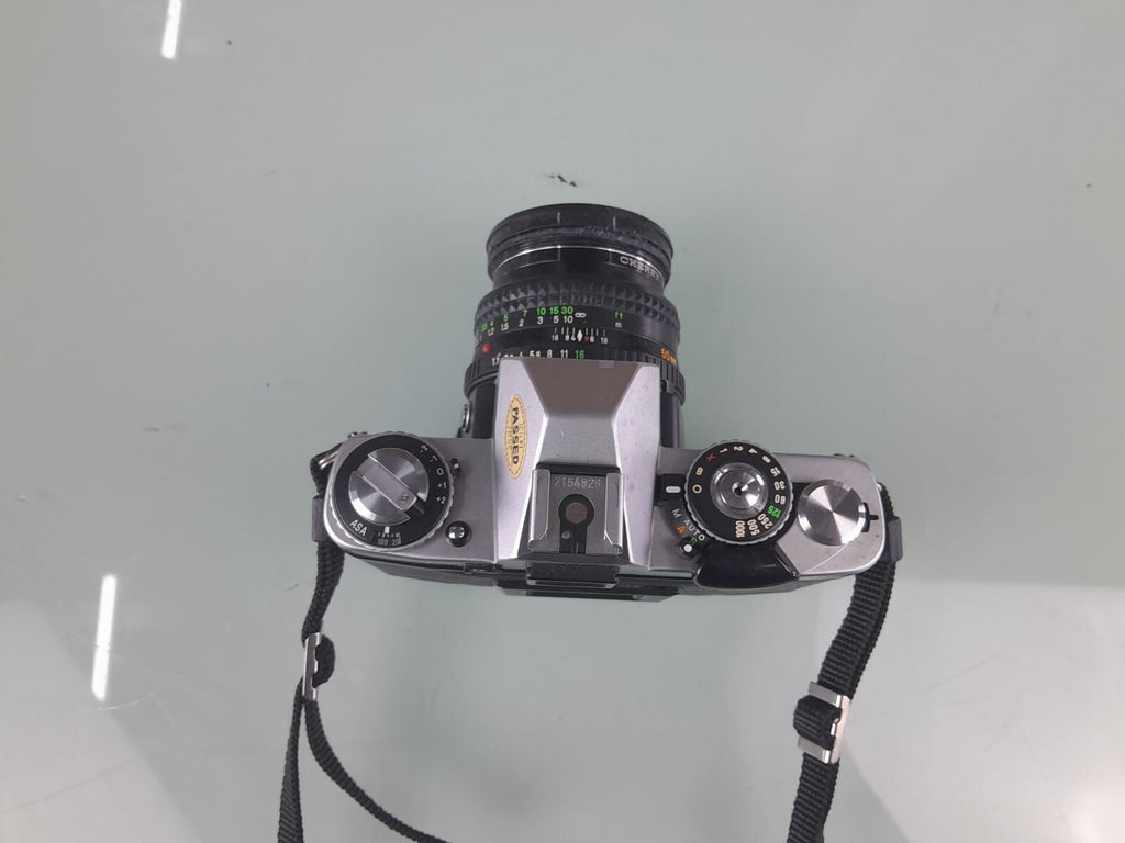 MINOLTA XD7 SLR CAMERA WITH MD ROKKOR 50MM 1:1.7 LENS