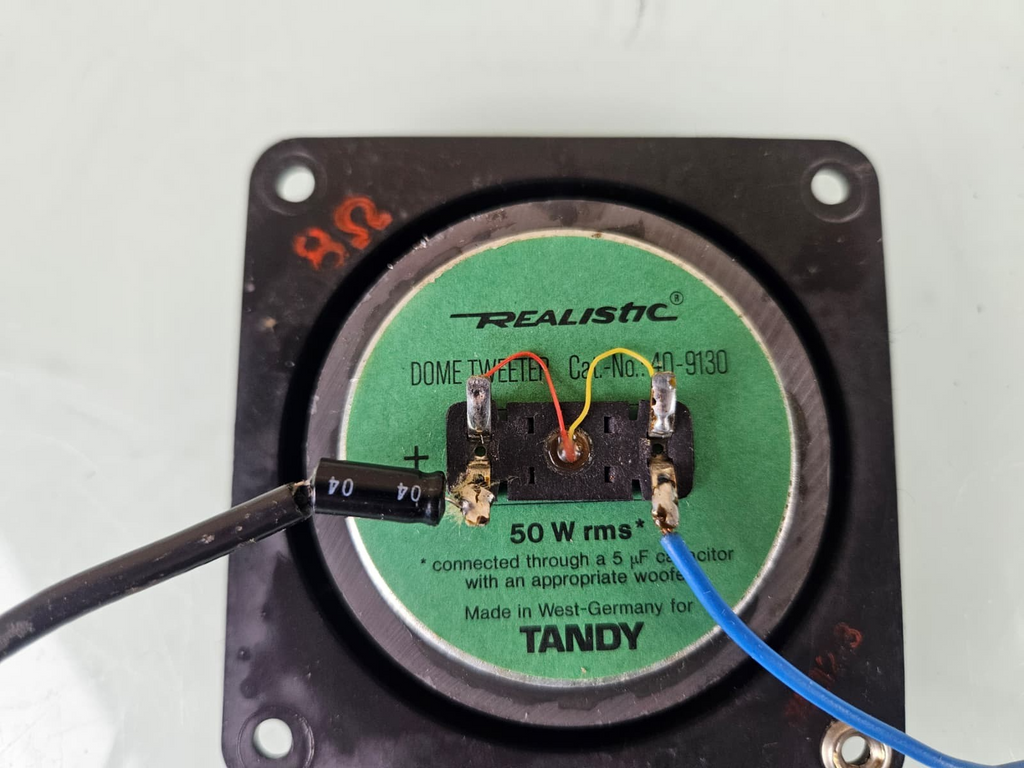 REALISTIC TANDY DOME TWEETER