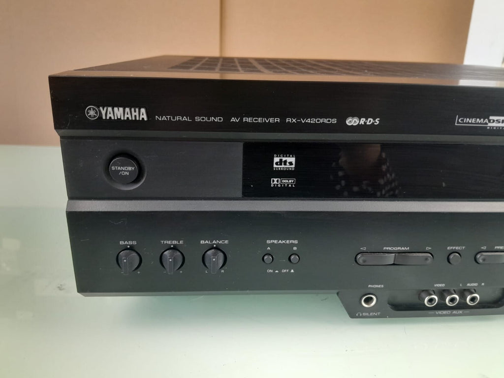 YAMAHA RX V420RDS NATURAL SOUND AV RECEIVER