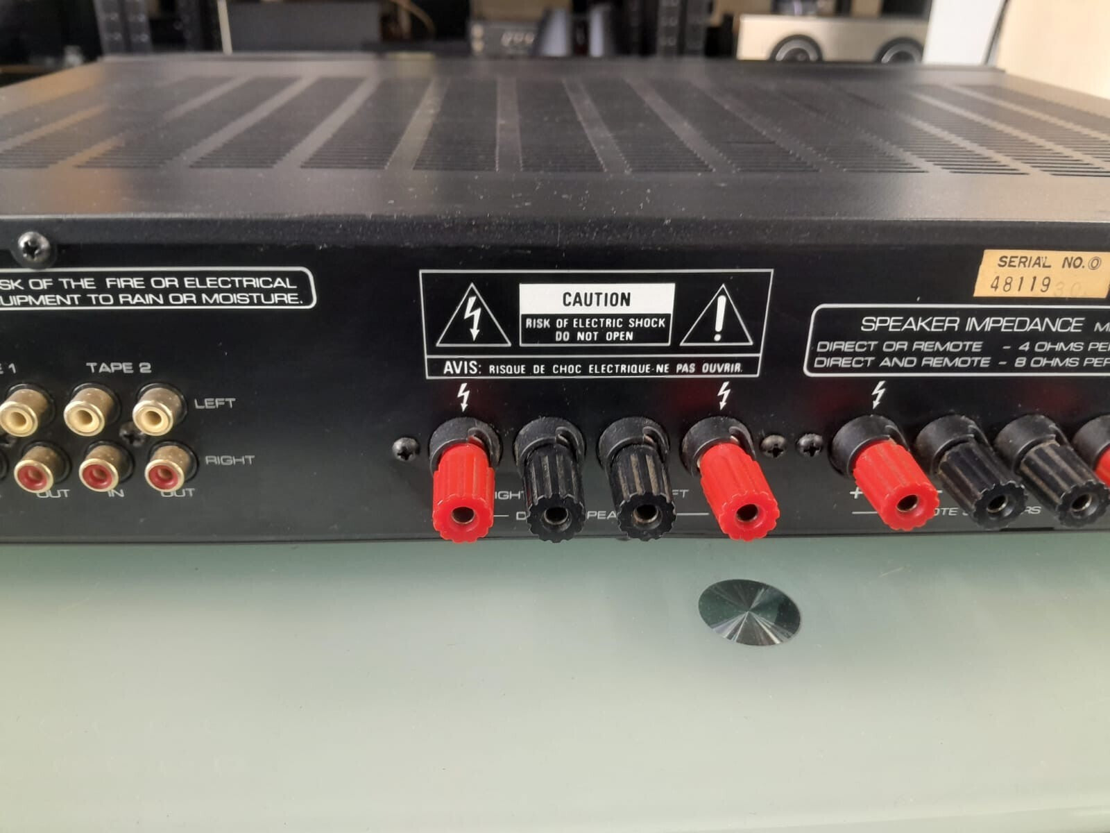 ROTEL RA 935BX STEREO INTEGRATED AMPLIFIER