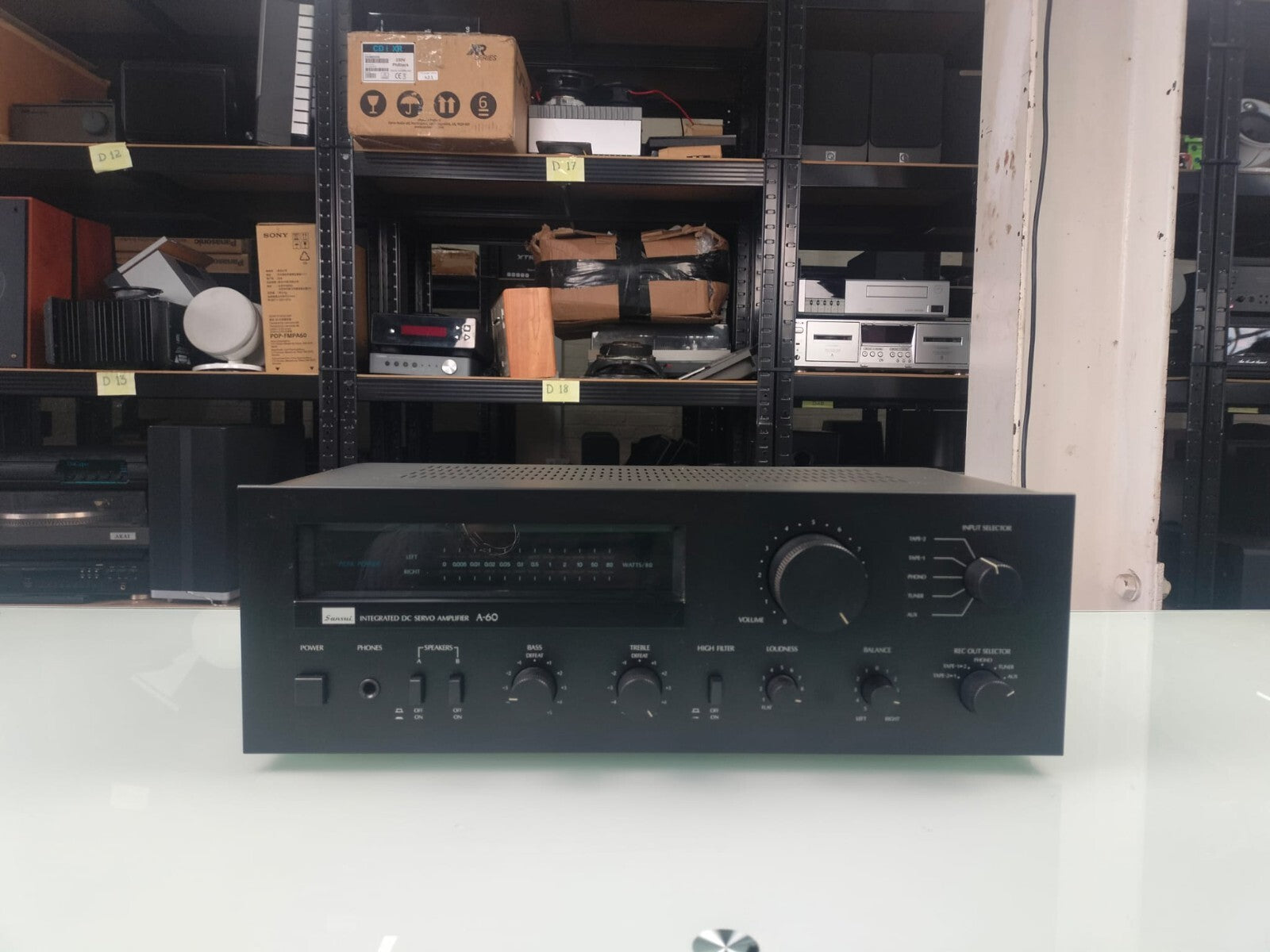 SANSUI A-60 INTEGRATED AMPLIFIER