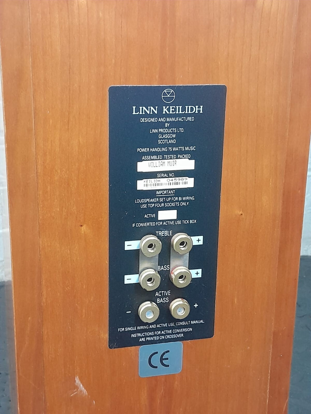 LINN KEILIDH FLOOR STANDING SPEAKERS