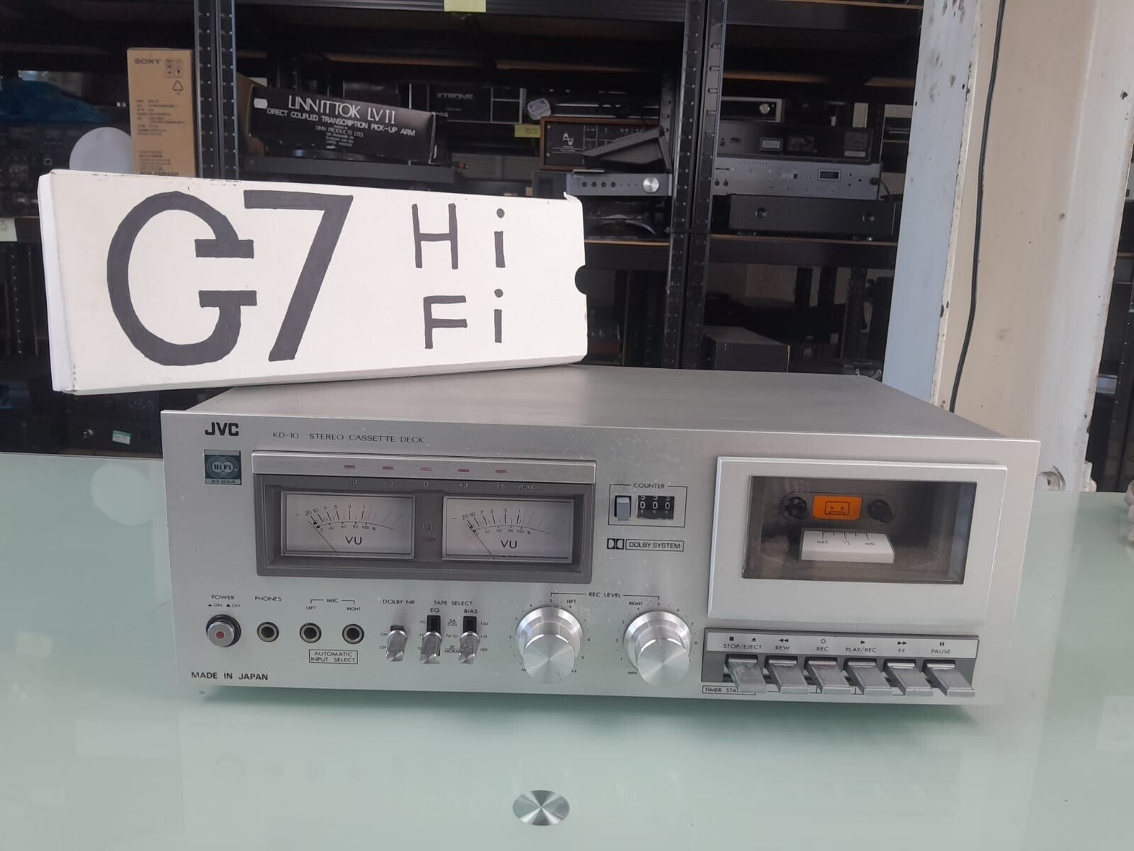 JVC KD 10 STEREO CASSETTE DECK