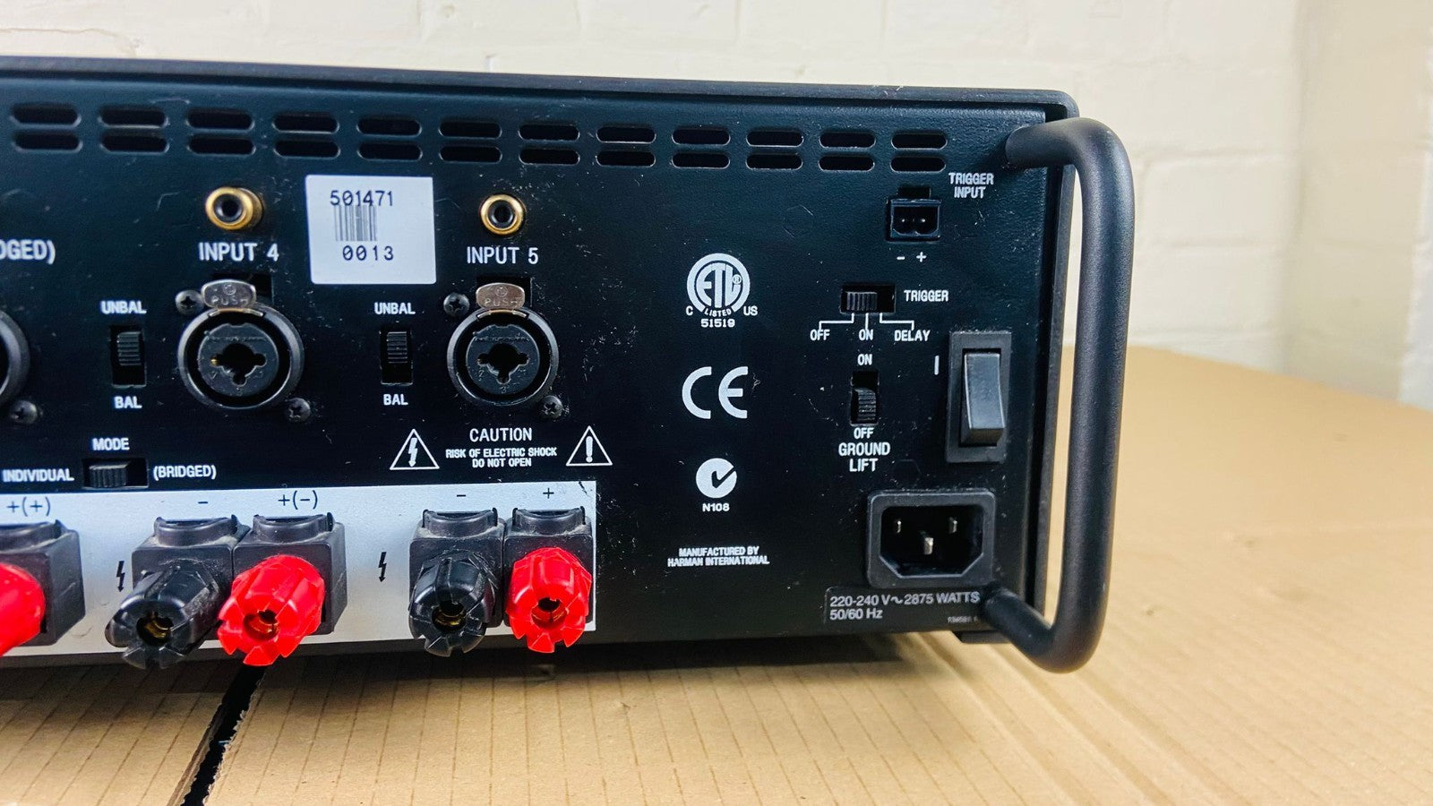 Lexicon LX-5 Five-Channel Power Amplifier THX Ultra Certified