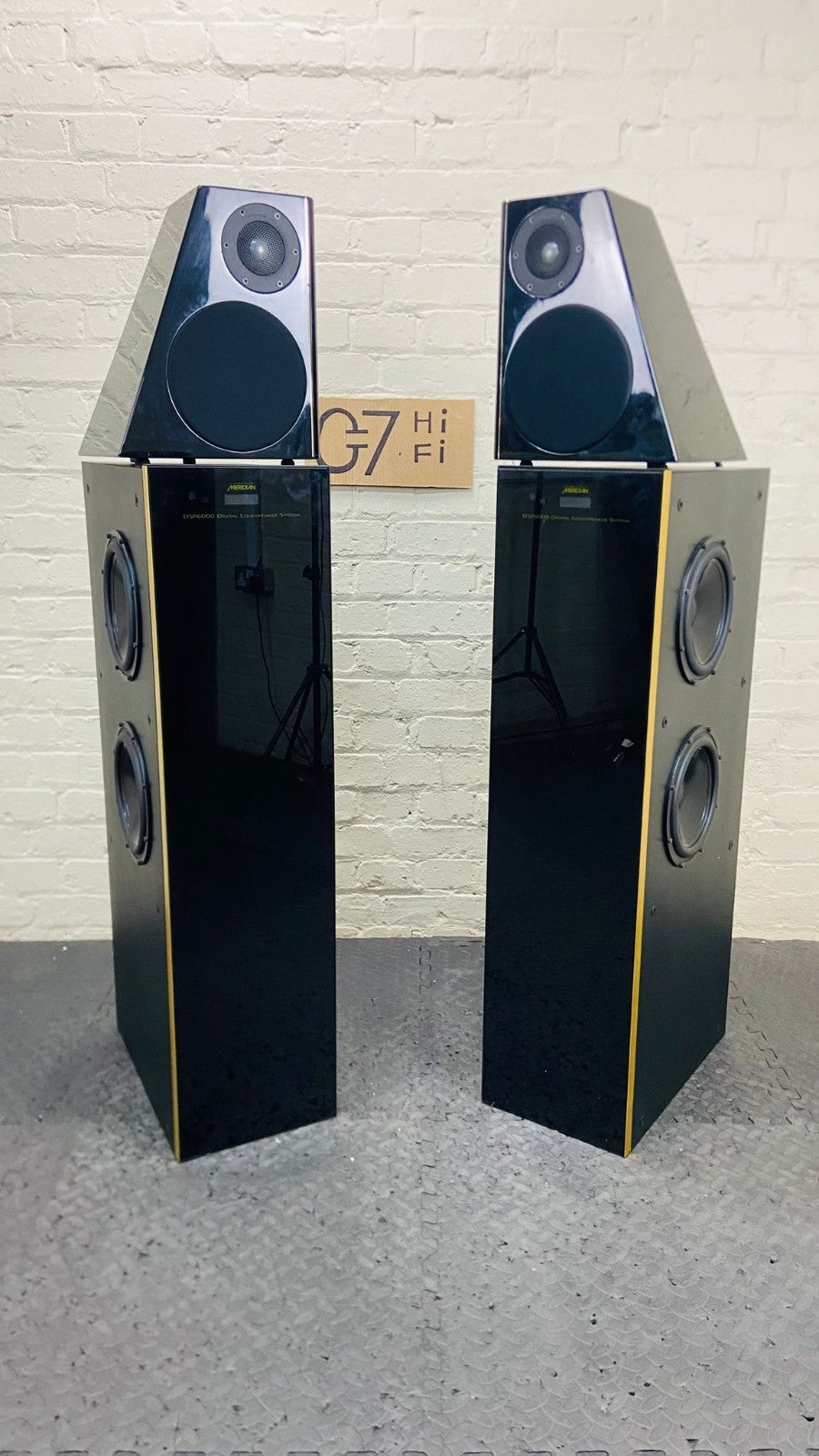 MERIDIAN DSP 6000 DIGITAL ACTIVE SPEAKERS BOOTHROYD STUART